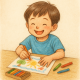 「自分の思うことを絵にしてみよう」